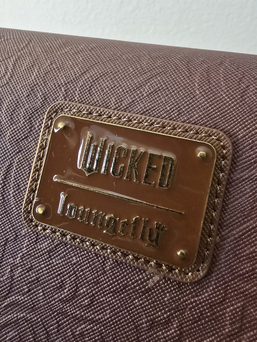 WICKED Grimmerie Loungefly Crossbody Bag - Picture 5 of 8